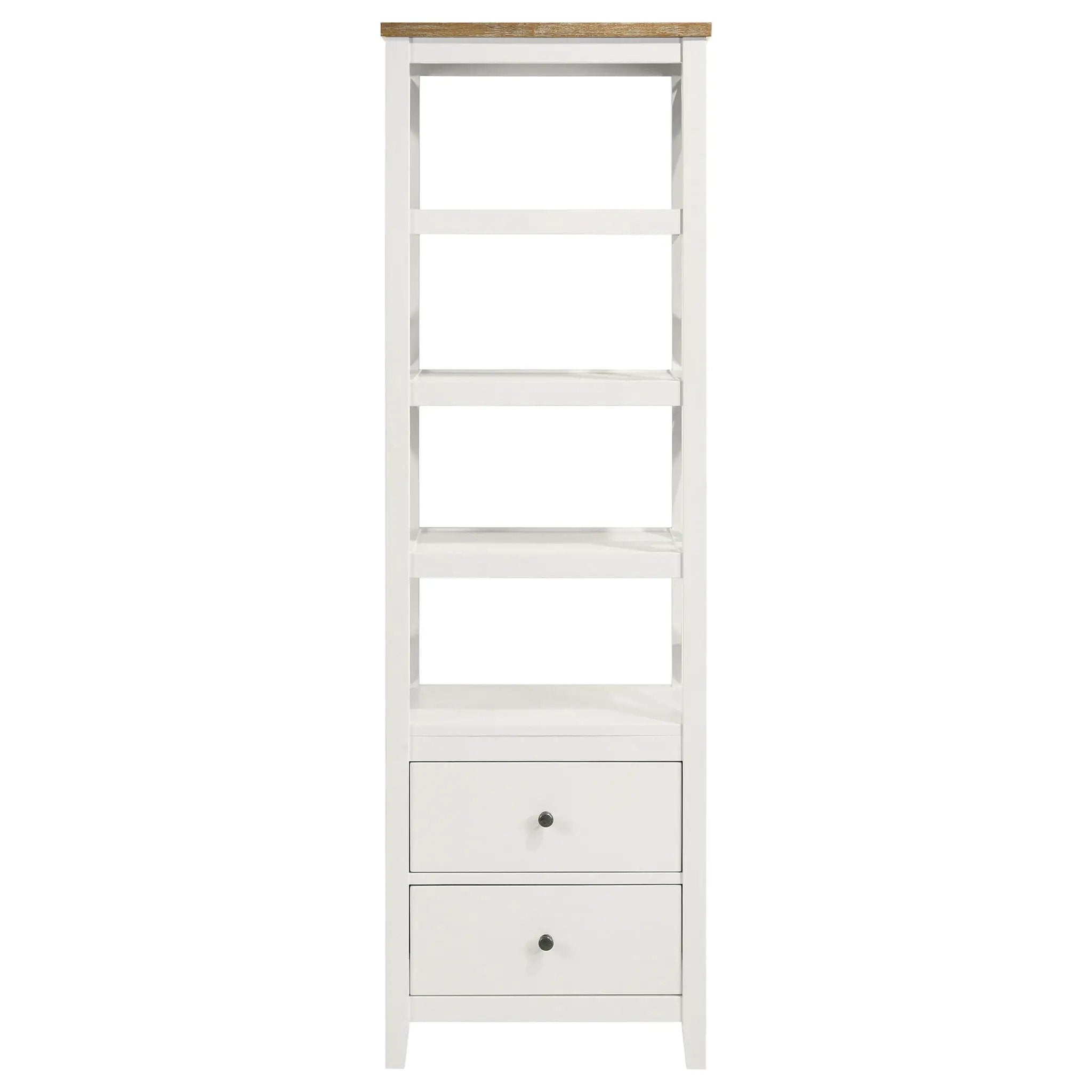 Evanston - 3 Piece 67" TV Stand - White by HouseOfZazla