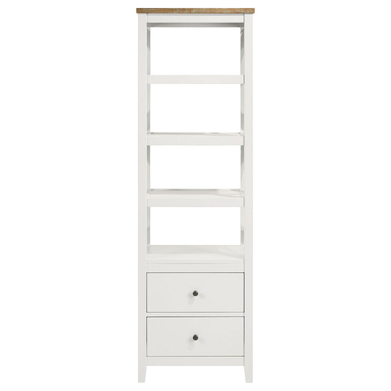 Evanston - 3 Piece 67" TV Stand - White by HouseOfZazla