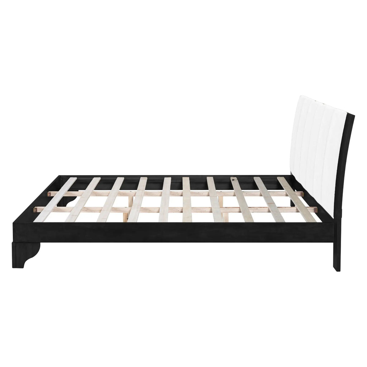 King Size Bed Frame Black and White by HouseOfZazla