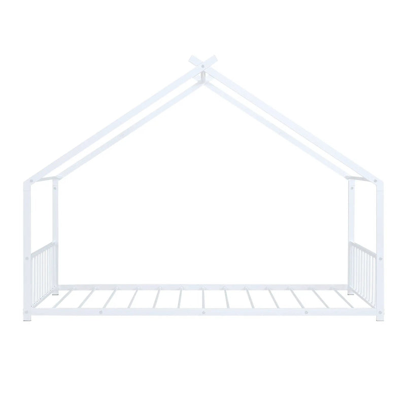 Metal House Bed by HouseOfZazla
