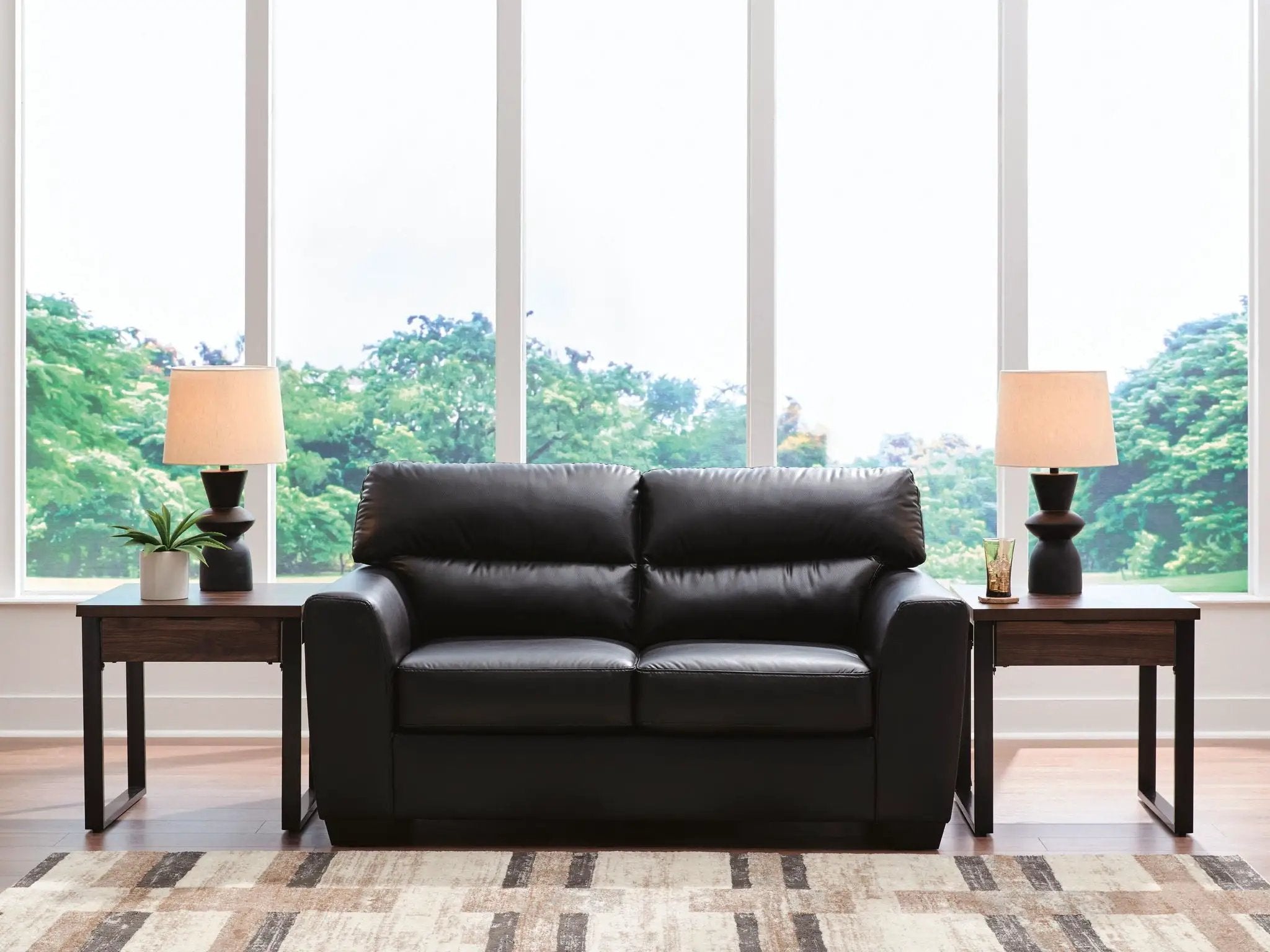 Glennbre - Loveseat - Midnight by Unique Piece Furniture