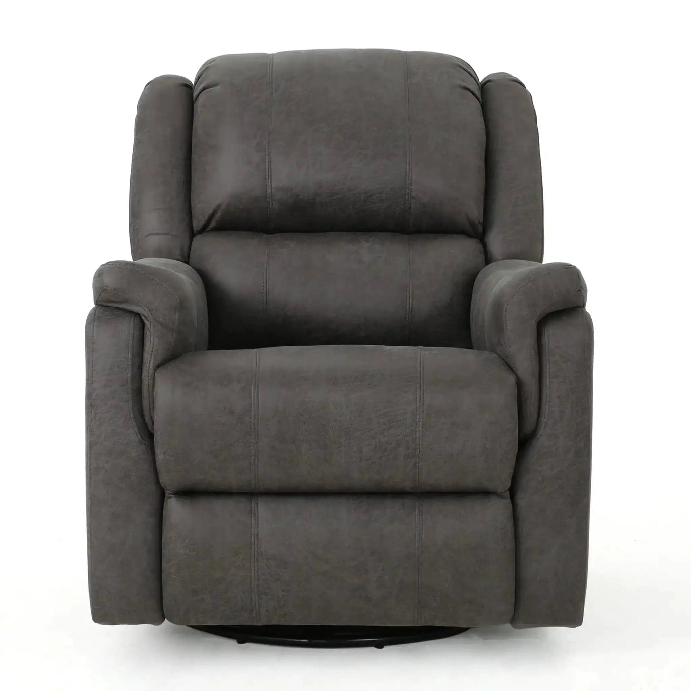 Contemporary Glider Recliner With Swivel Function by HouseOfZazla