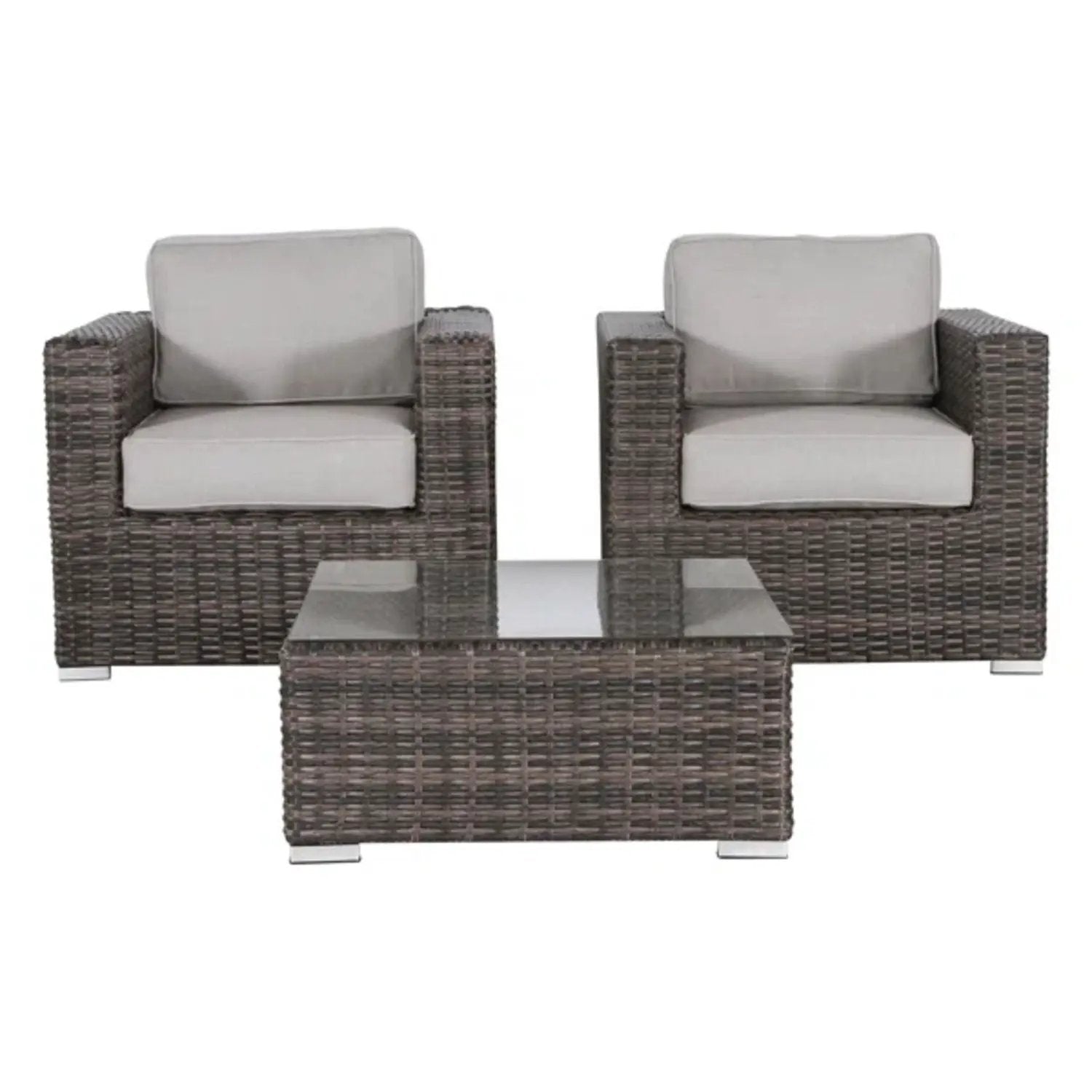 2 Person Seating Set With Cushions by HouseOfZazla