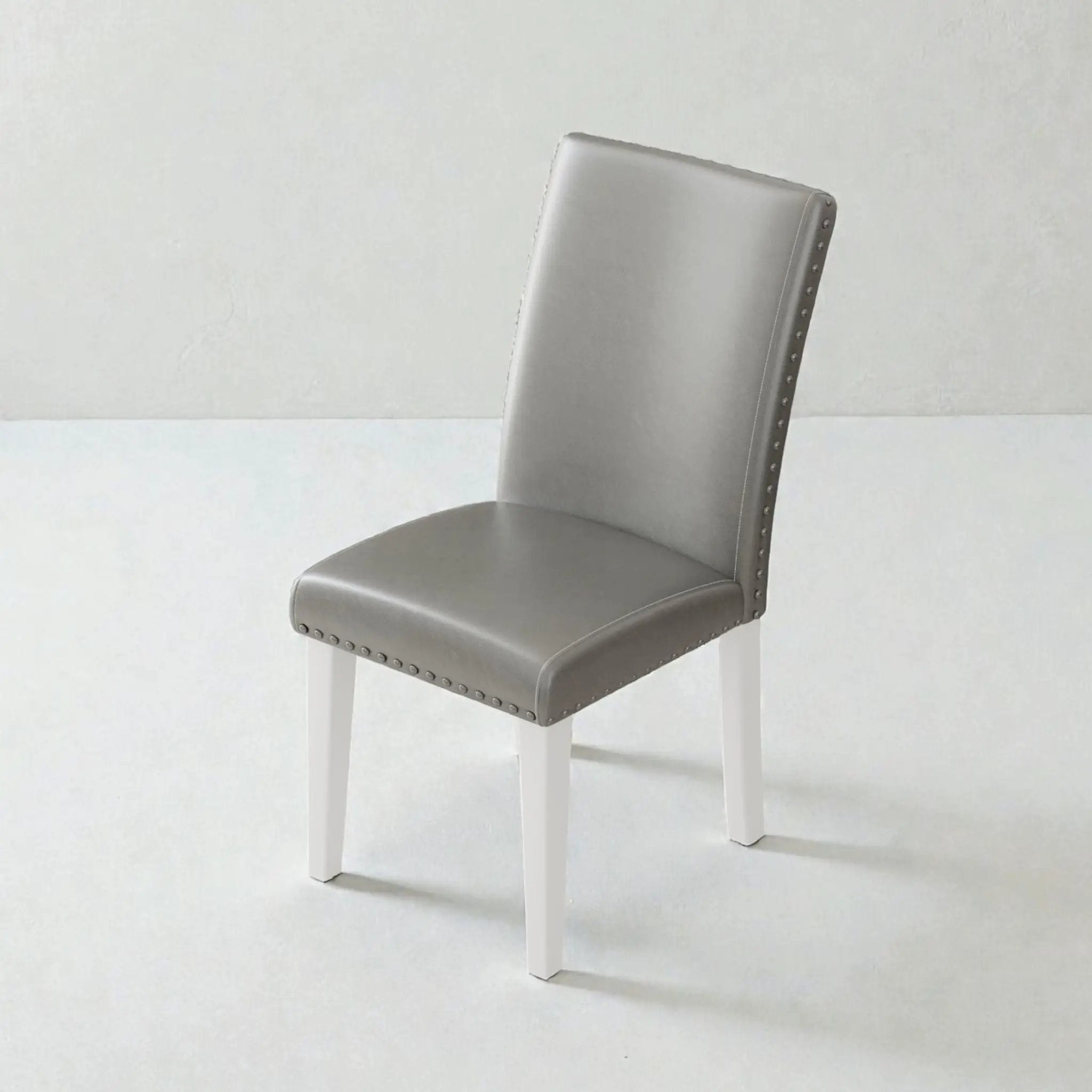Upholstered Dining Chair With High Back Design (Set of 2)