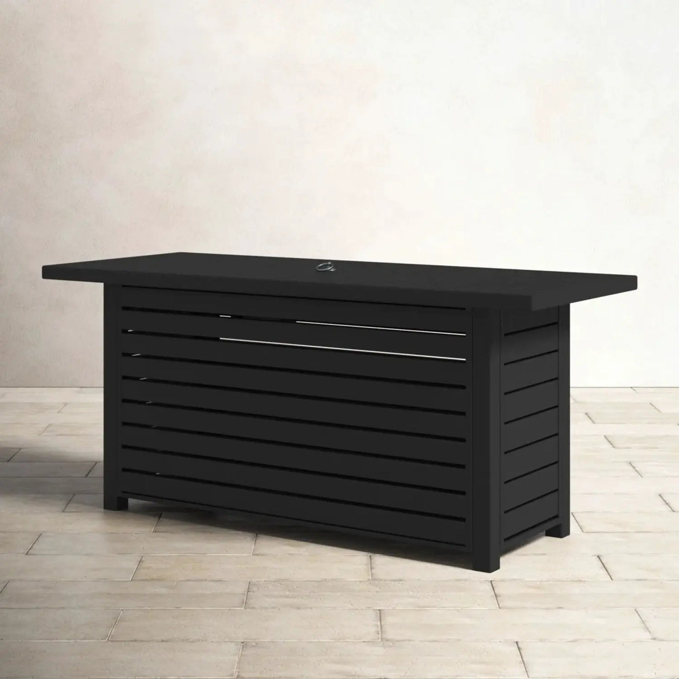 Propane / Gas Outdoor Fire Pit Table With Lid by HouseOfZazla