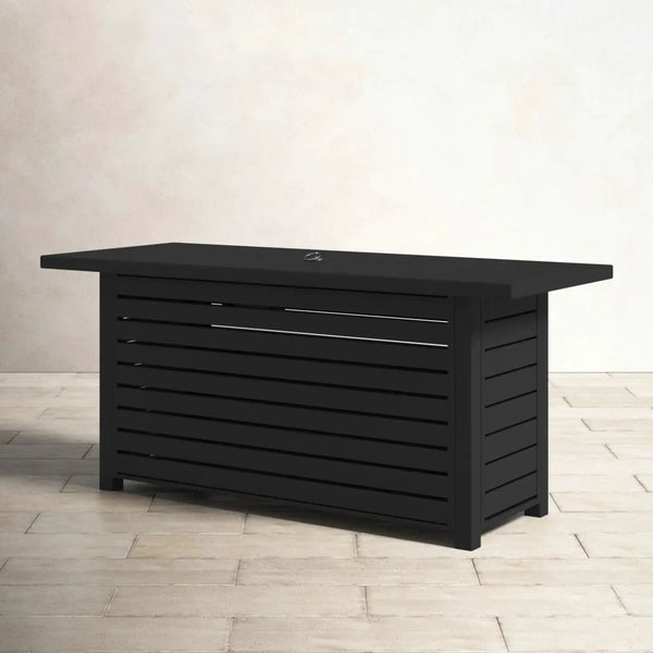 Propane / Gas Outdoor Fire Pit Table With Lid