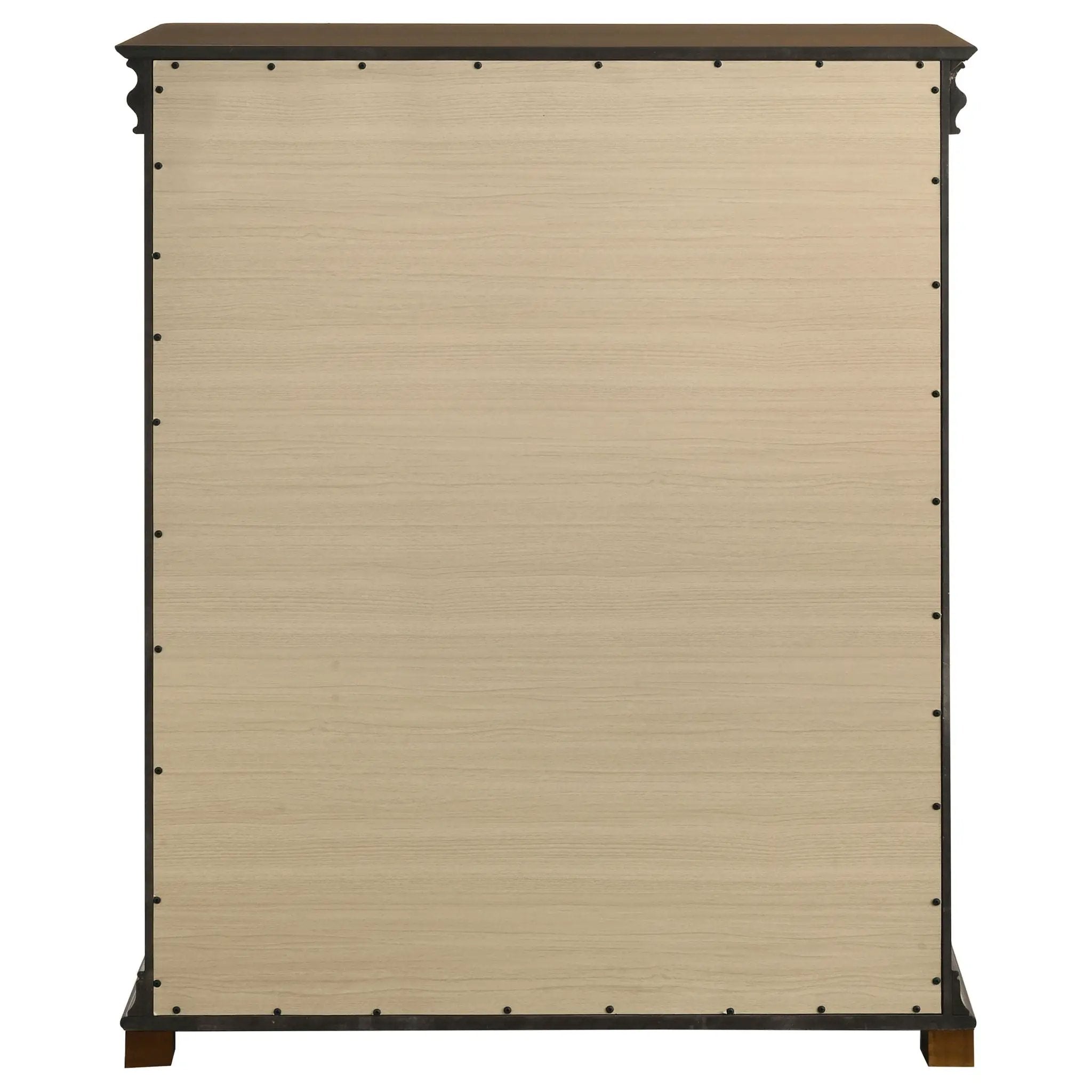 Garland 4-drawer Bedroom Chest of Drawers Brown Cherry by Unique Piece Furniture