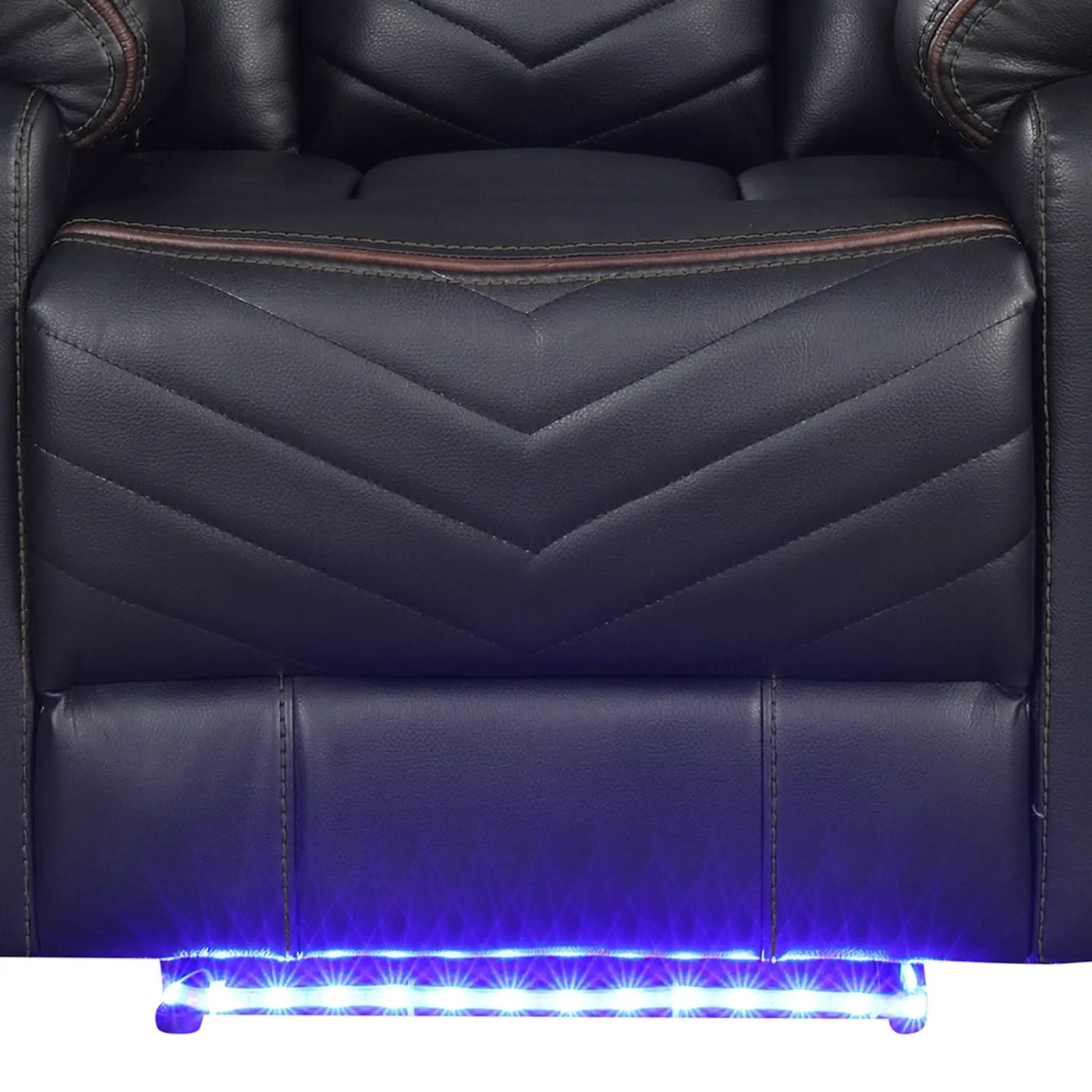 Challenger - LED Power Recliner Chair by Unique Piece Furniture