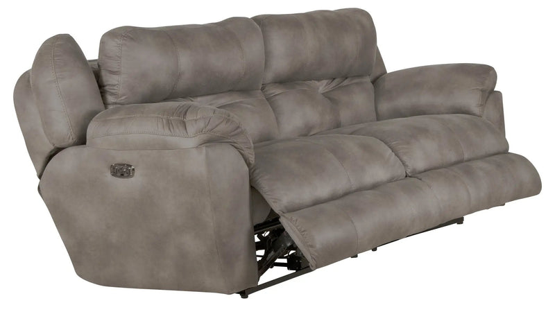 Ferrington - Power Lay Flat Reclining Sofa with Power Adjustable Headrest & Lumbar by Unique Piece Furniture