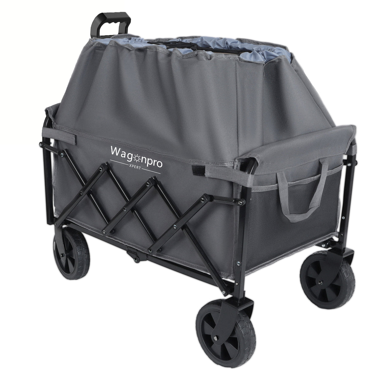 Expandable Dual-Layer Utility Wagon with Extra Space, photo 9 of 10
