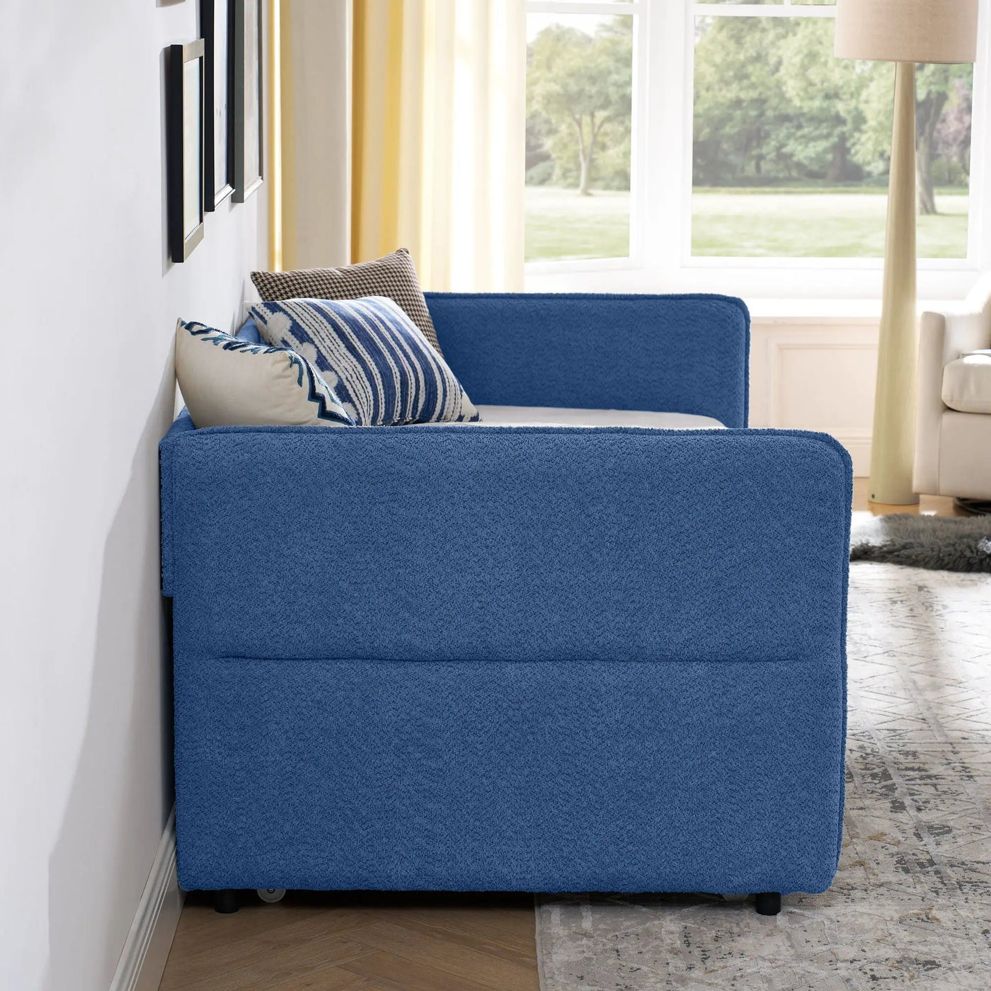 Upholstered Daybed With Pop Up Trundle by Unique Piece Furniture