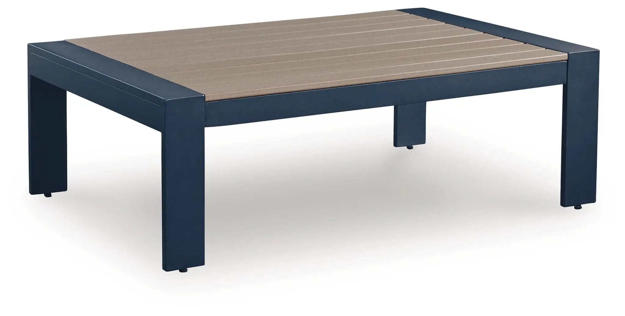East Beach - Blue - Rectangular Cocktail Table by Unique Piece Furniture