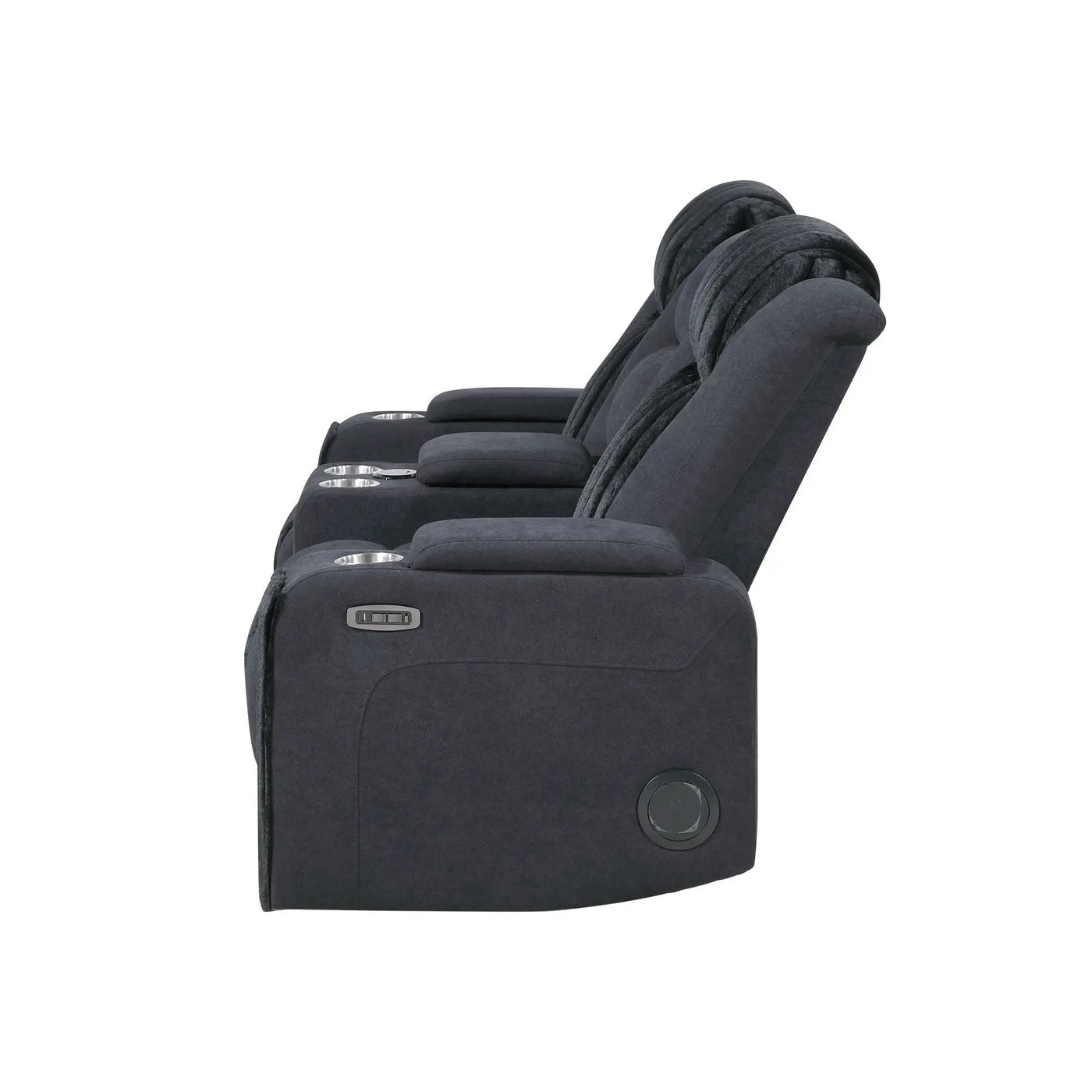Duran - Power Reclining Loveseat With Power Headrest by HouseOfZazla