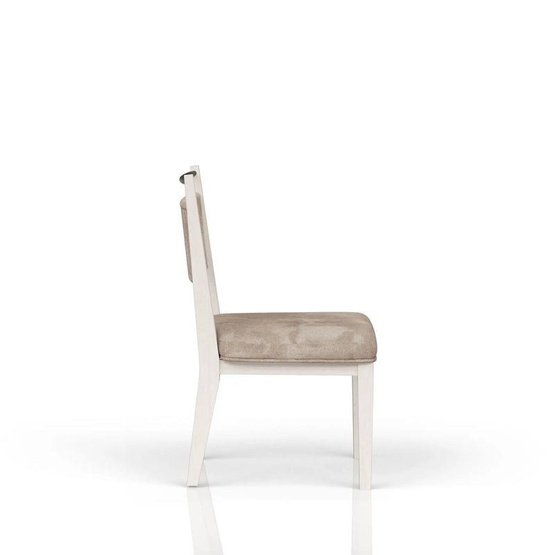 Rope Back Chair - Beige / Carmel by HouseOfZazla
