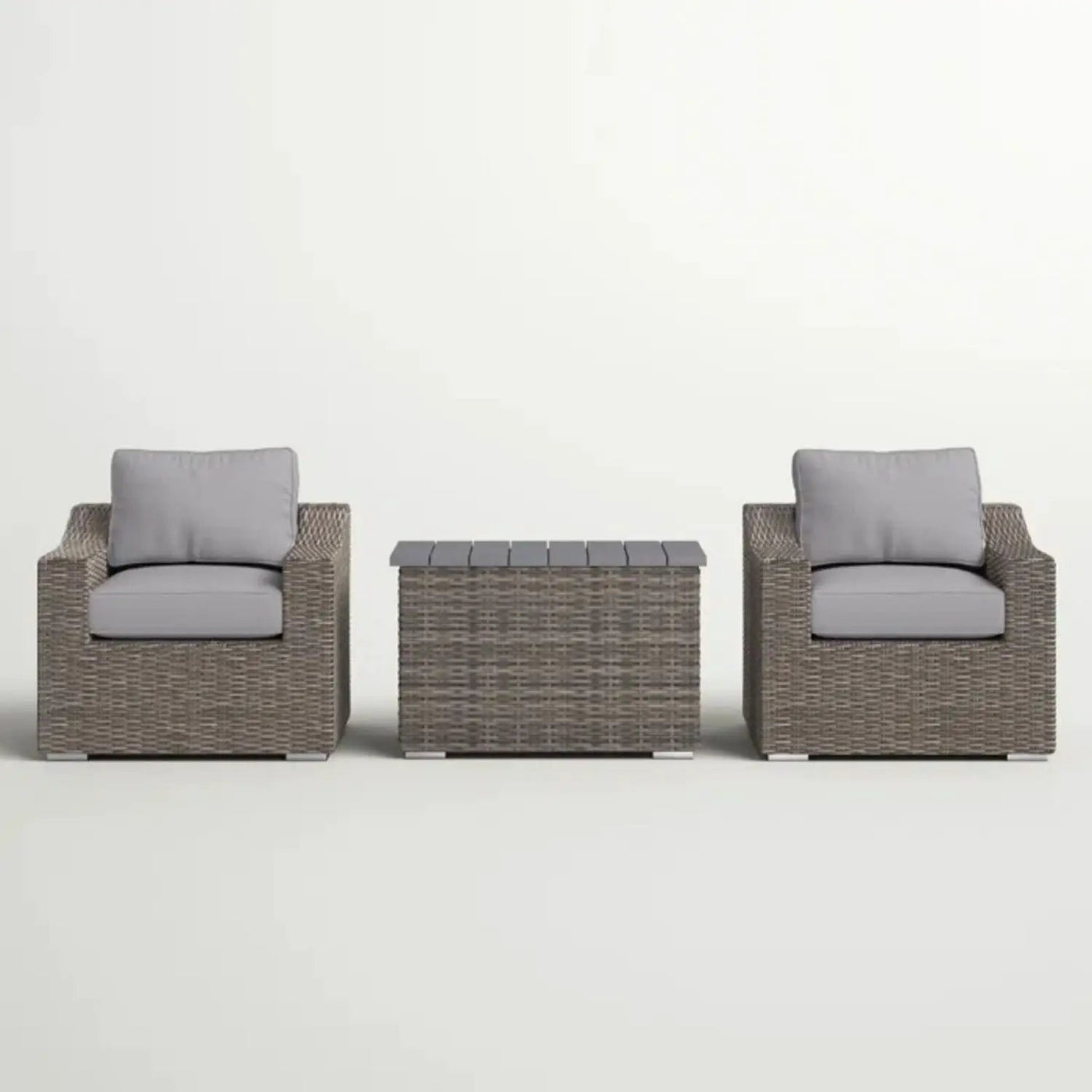 Stylish Sofa Seating Group With Cushions Perfect For Outdoor Gatherings by HouseOfZazla