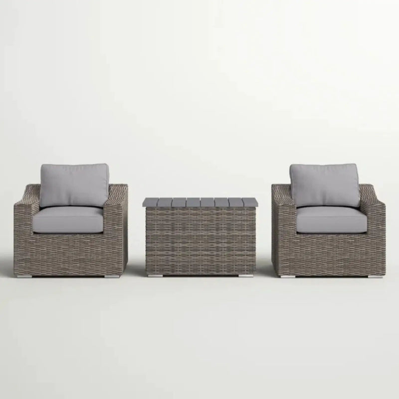 Stylish Sofa Seating Group With Cushions Perfect For Outdoor Gatherings by HouseOfZazla