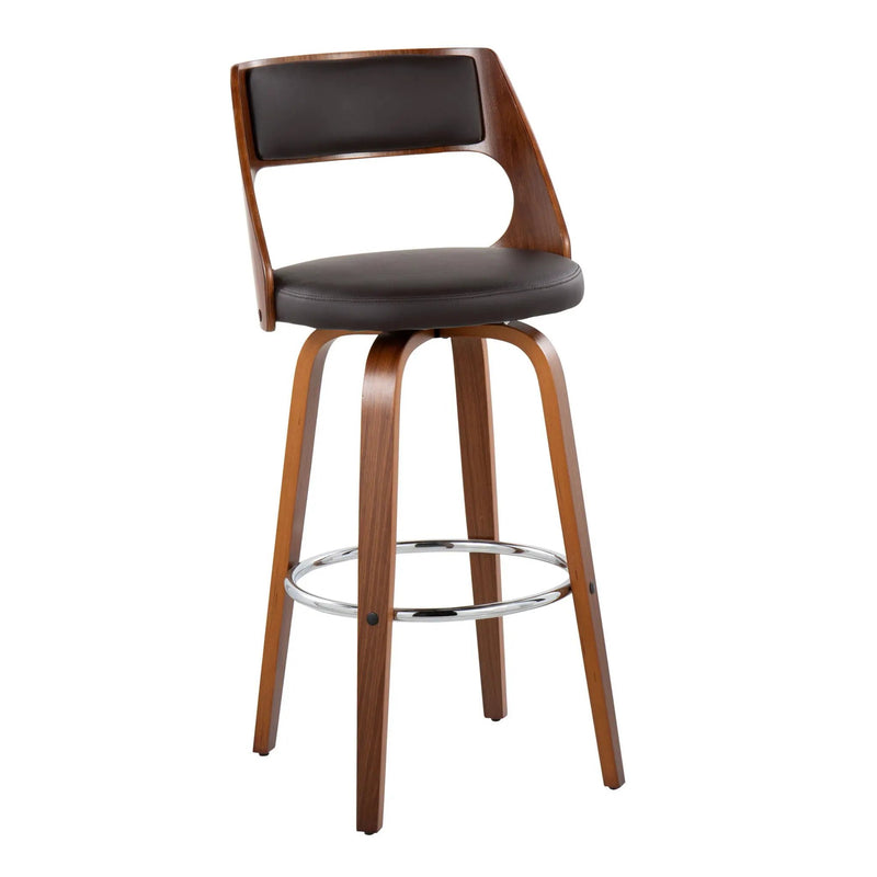 Cecina - Mid-Century Modern Barstool With Swivel (Set of 2) by Unique Piece Furniture