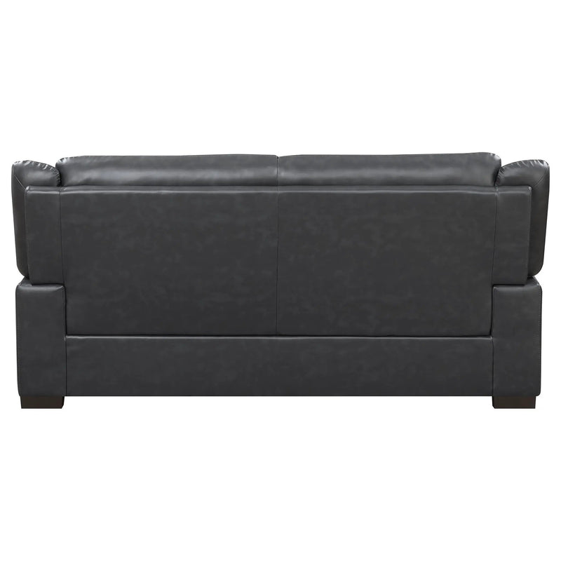 Arabella Upholstered Padded Arm Sofa Grey by Unique Piece Furniture