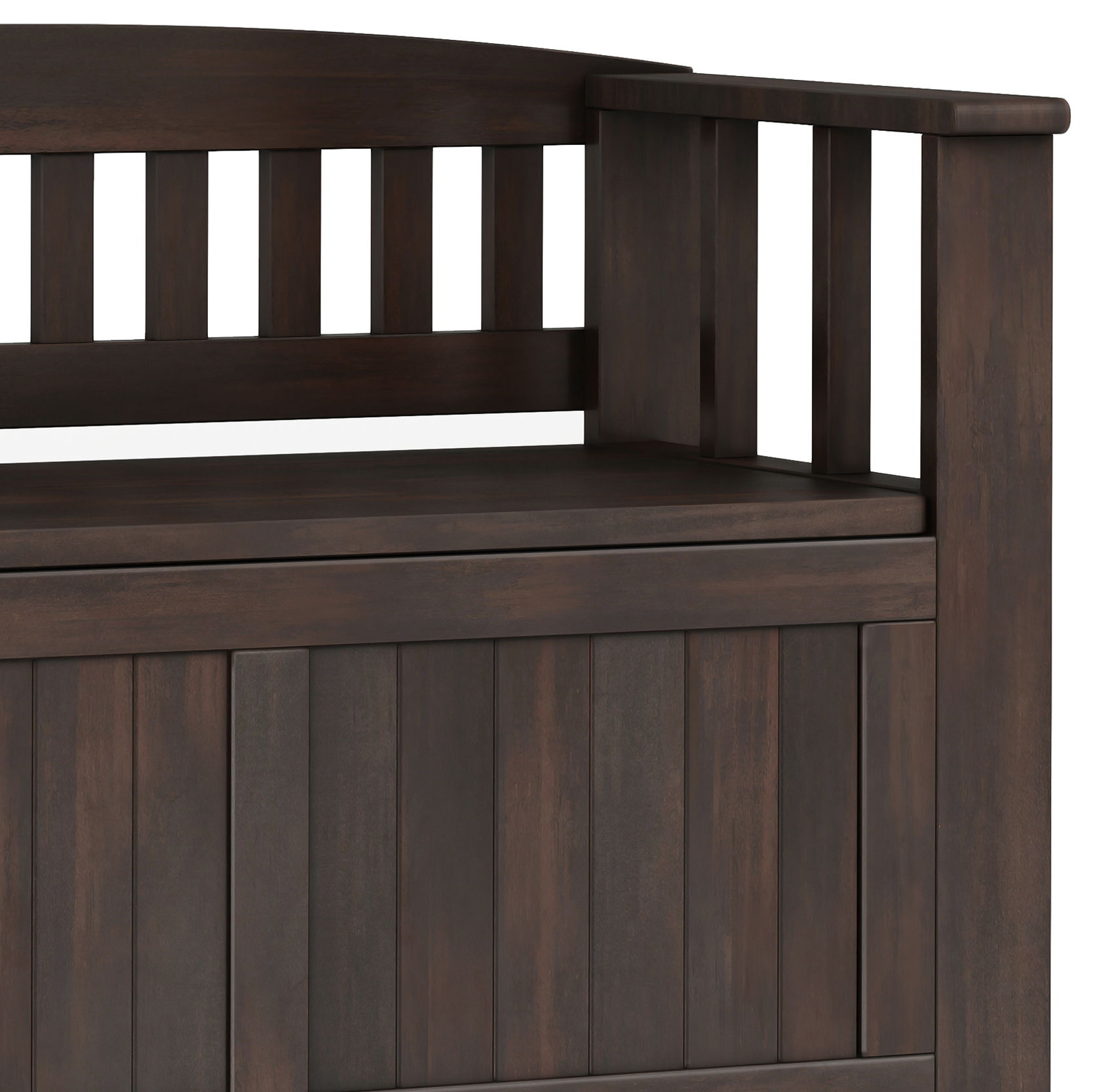 Acadian - Entryway Storage Bench, Handcrafted by HouseOfZazla