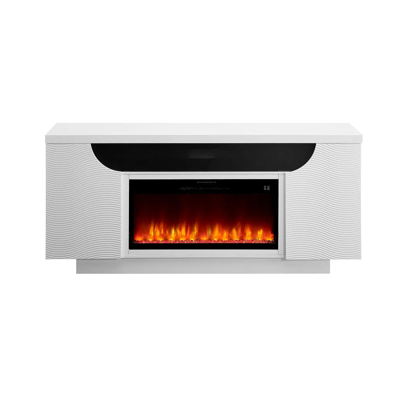 Alessia - Electric Fireplace With Multi Color LED And Flame Settings by Unique Piece Furniture