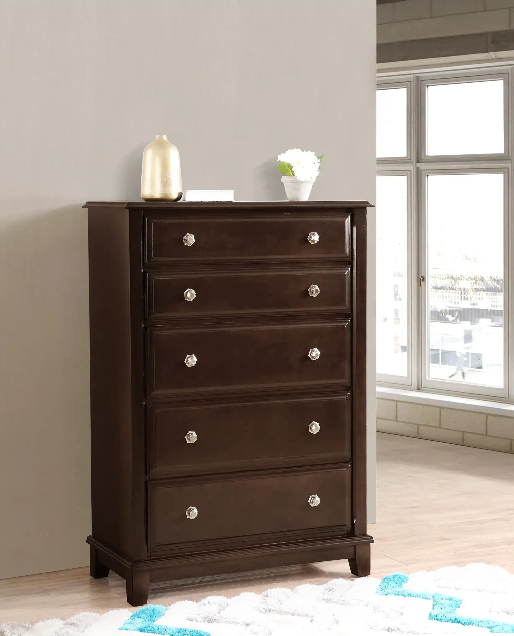 Ashford - Chest - Cappuccino by Unique Piece Furniture