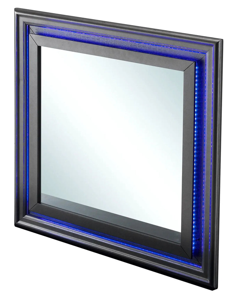 Mirror - Metallic Black by Unique Piece Furniture