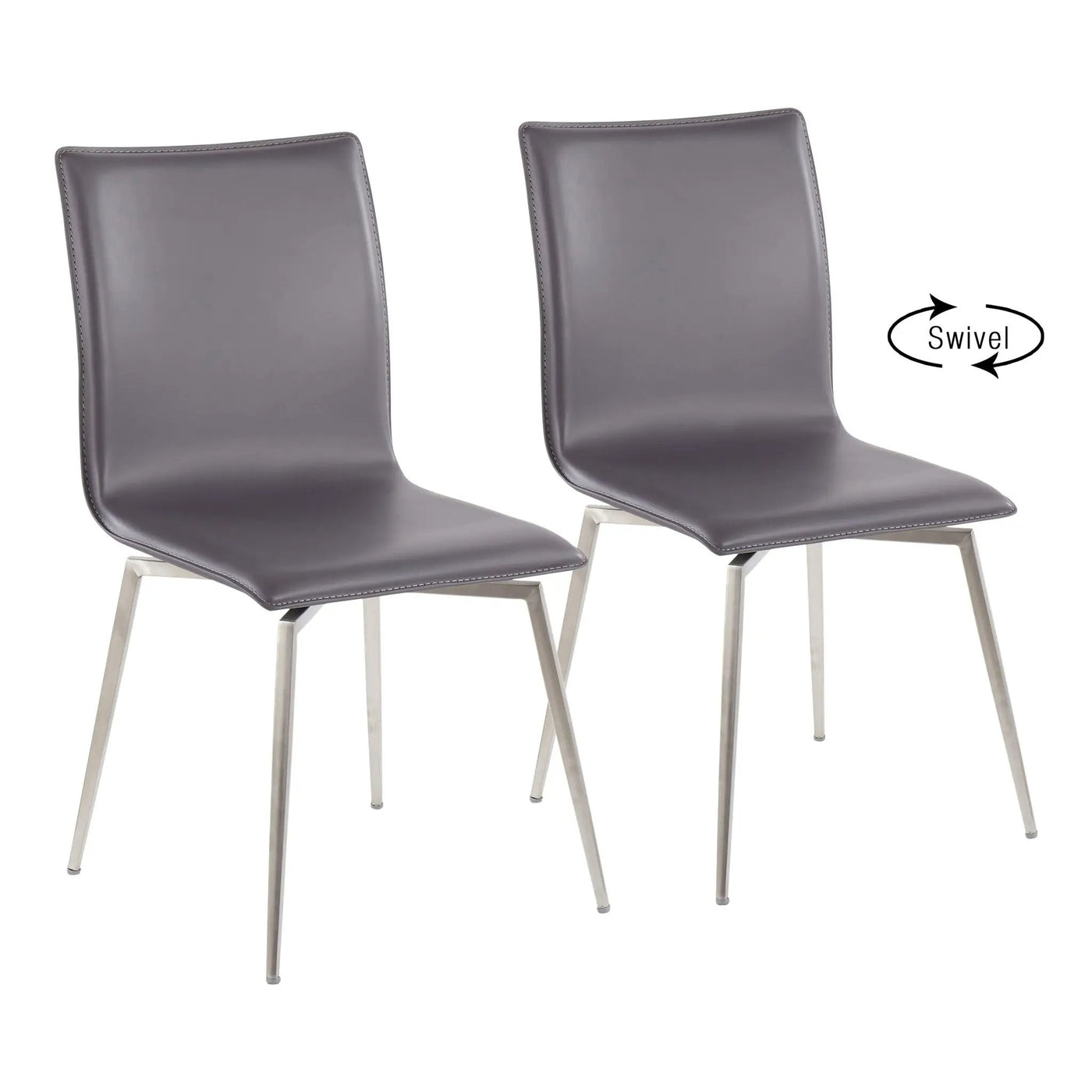 Mason - Contemporary Upholste Chair (Set of 2) by HouseOfZazla