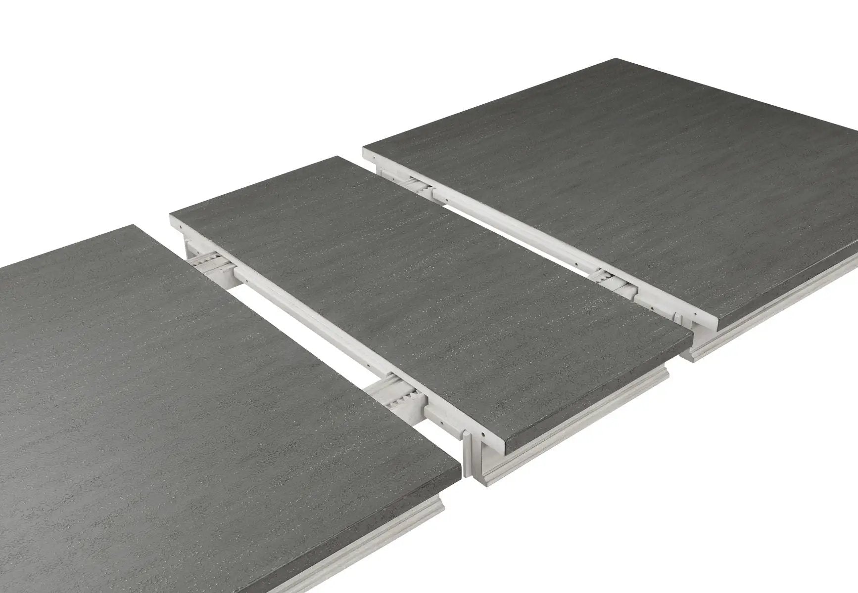 Katia - Dining Table With Leaf - Gray / White by Unique Piece Furniture