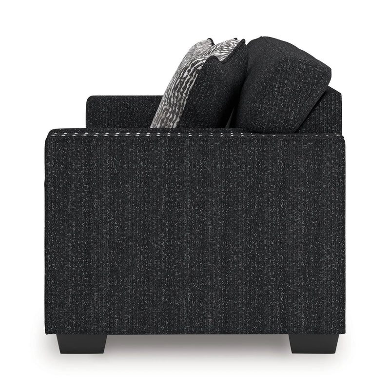 Jasmine Peaks - Sofa - Coal by Unique Piece Furniture