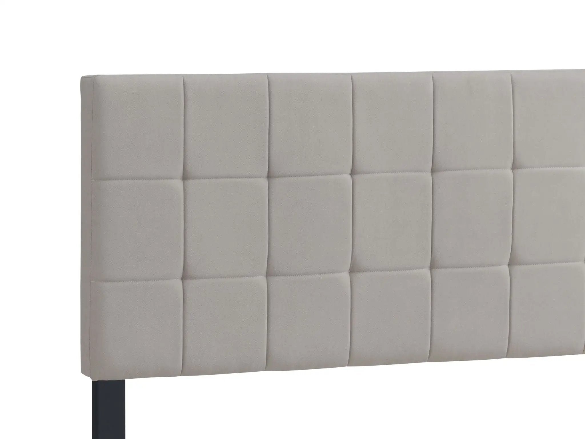 Fairfield Upholstered Eastern King Panel Bed Beige by Unique Piece Furniture