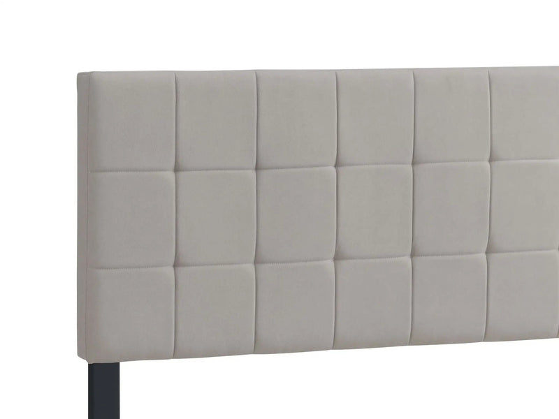 Fairfield Upholstered Eastern King Panel Bed Beige by Unique Piece Furniture