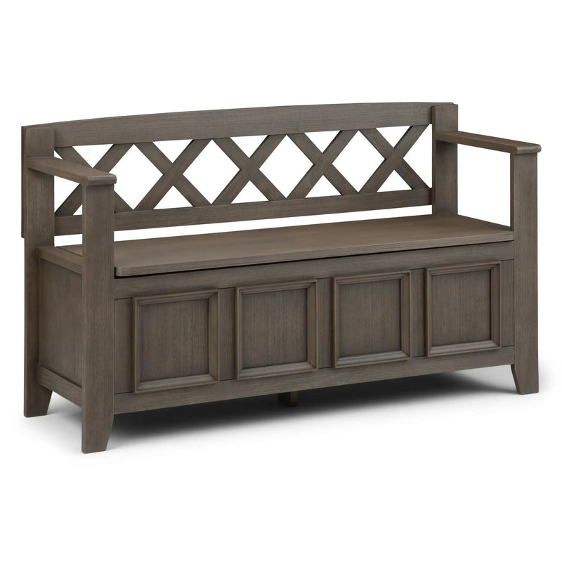 Amherst - Handcrafted Entryway Storage Bench by HouseOfZazla