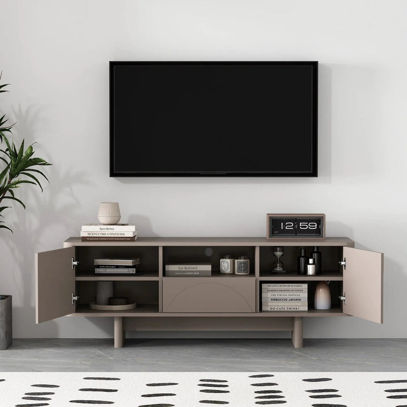 Ella - TV Stand With Adjustable Shelves by HouseOfZazla