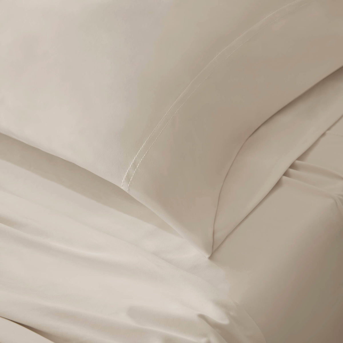 4-Piece Cal King Stretch Jersey Sheet Set with Snug-Fit Stretch - Grey, photo 8 of 10