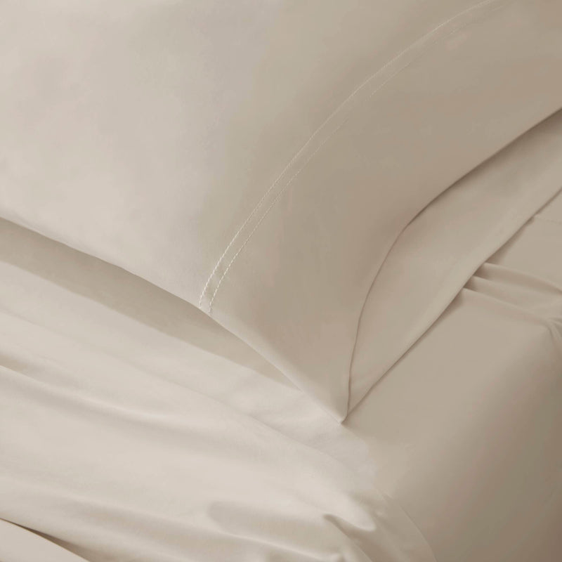 4-Piece Cal King Stretch Jersey Sheet Set with Snug-Fit Stretch - Grey, photo 8 of 10