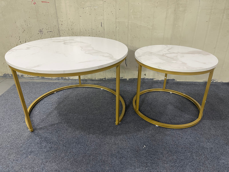 27.6in Nesting Coffee Table Set of 2 by HouseOfZazla