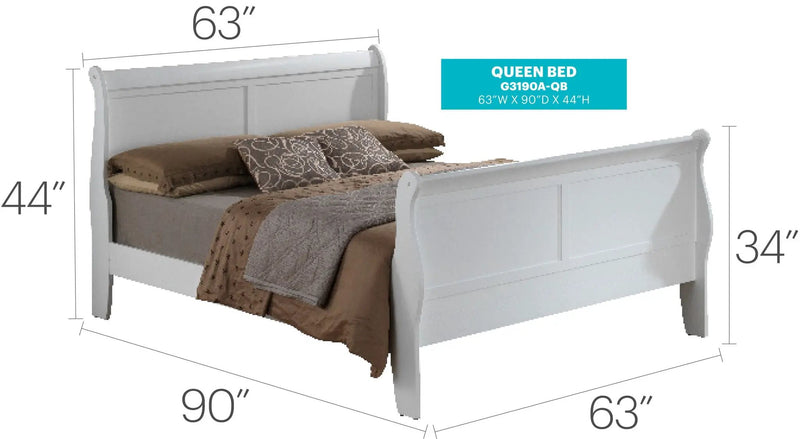 Panel Sleigh Bed by Unique Piece Furniture