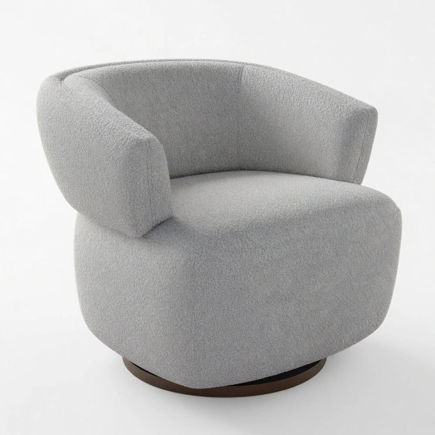 Swivel Barrel Accent Oversized Club Chair by HouseOfZazla