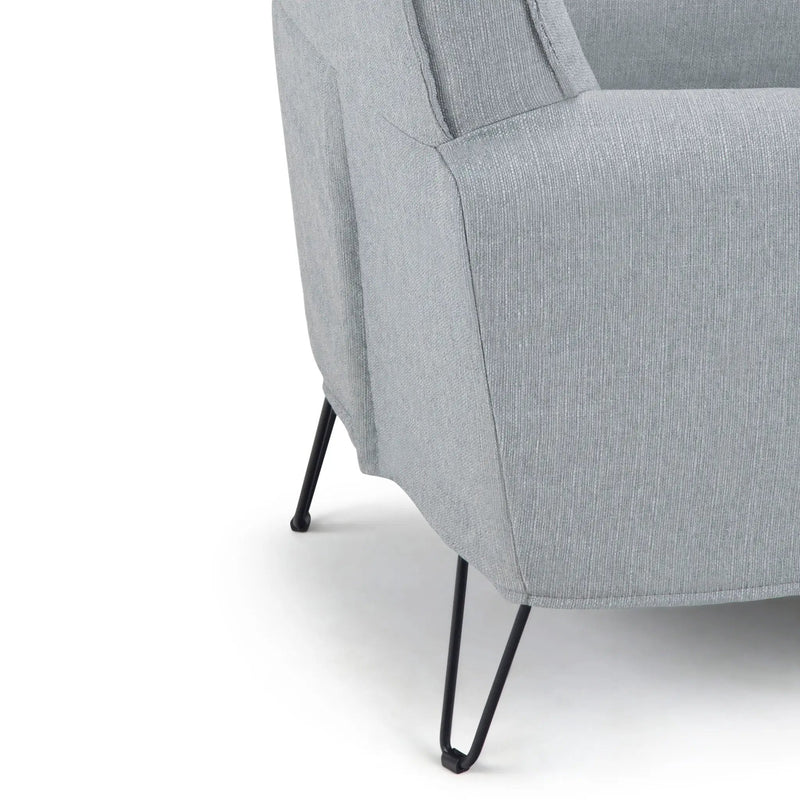 Warren - Accent Chair With Hairpin Legs by HouseOfZazla