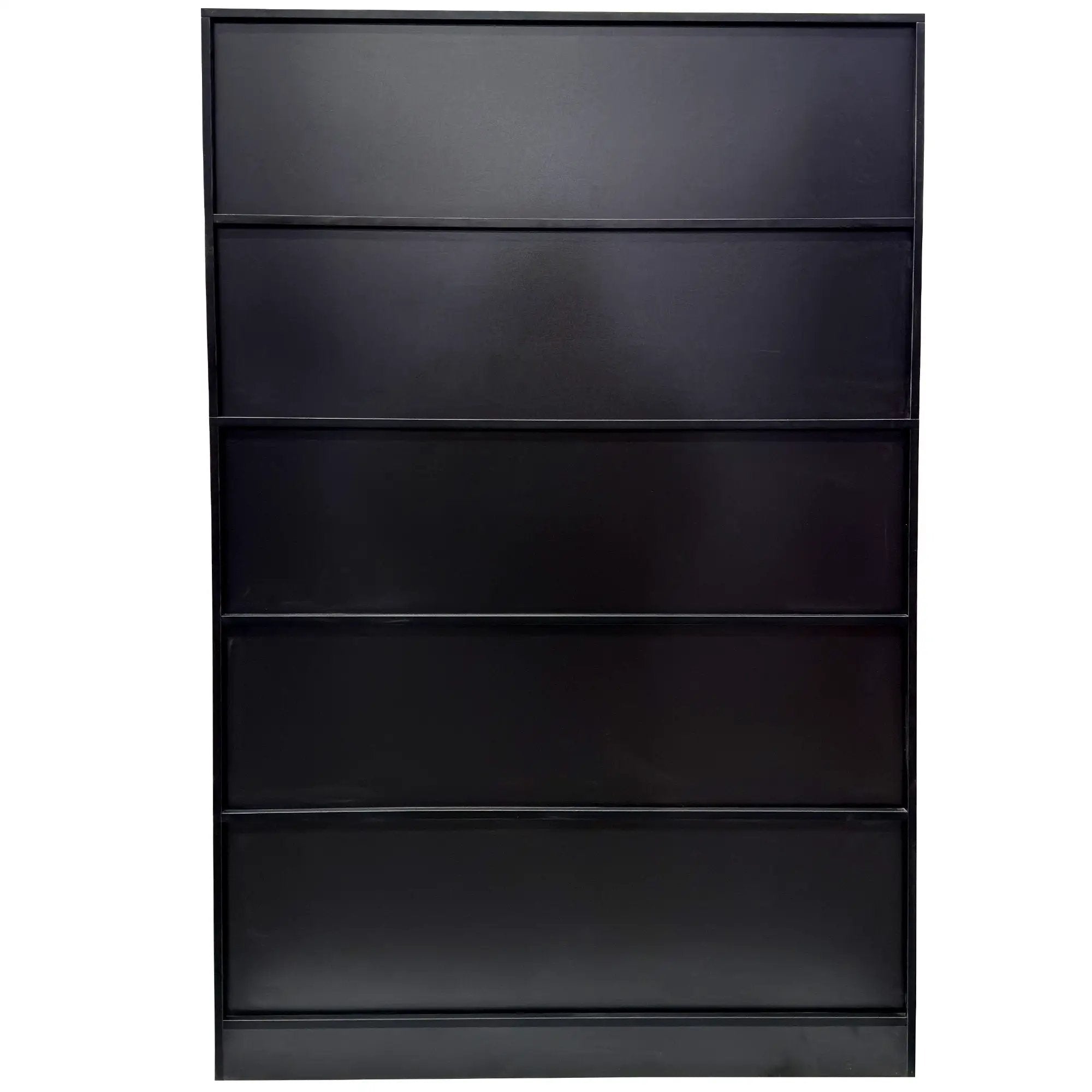70.87" Tall Bookshelf with 10 Cubes and 3 Doors by HouseOfZazla
