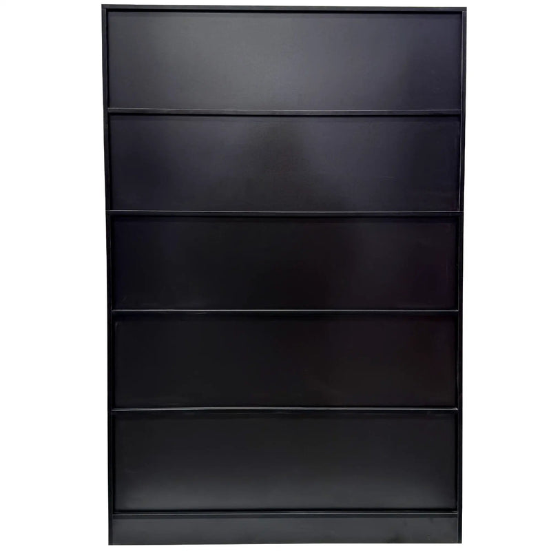 70.87" Tall Bookshelf with 10 Cubes and 3 Doors by HouseOfZazla