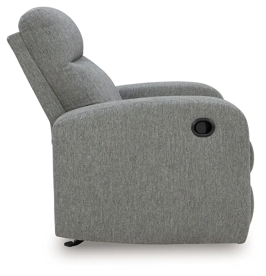 Gauntlet - Rocker Recliner - Sterling by Unique Piece Furniture