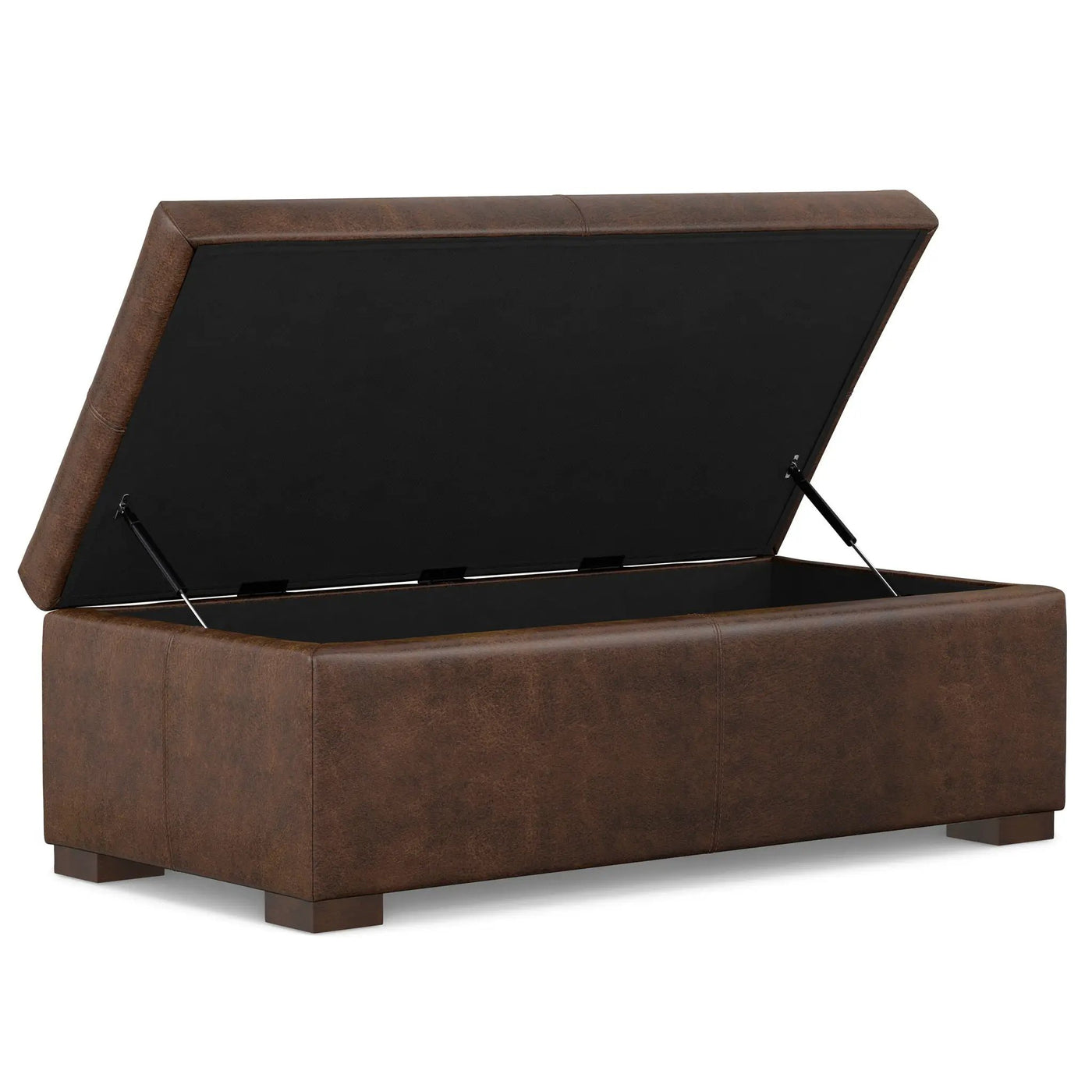 Gabbie - Coffee Table Upholstered Storage Ottoman by HouseOfZazla