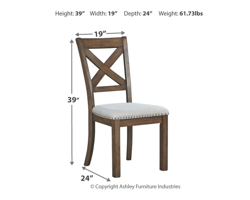 Moriville - Dining UPH Side Chair (Set of 2) - Beige by Unique Piece Furniture