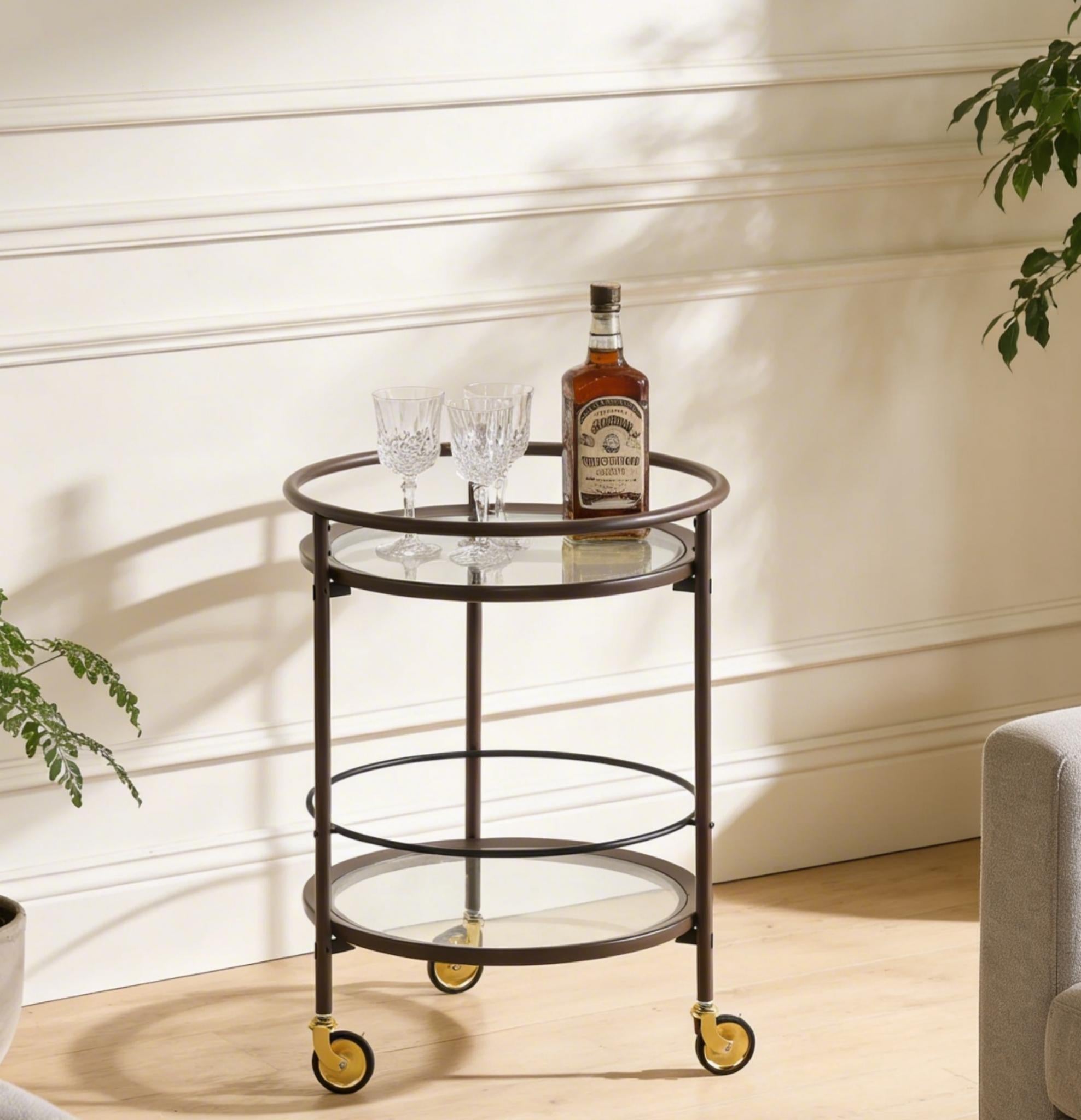 Modern Coffee Kitchen Cart by HouseOfZazla