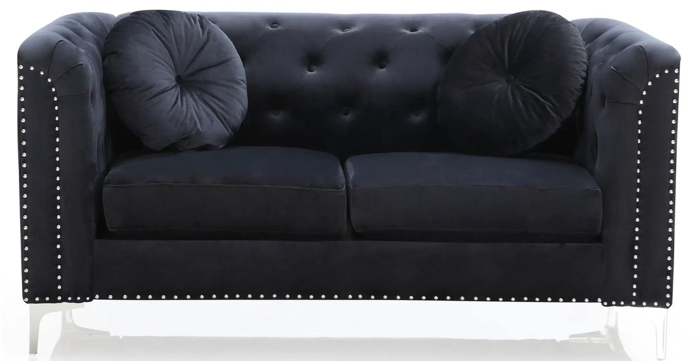 Stylish Sloped Arm Loveseat by HouseOfZazla
