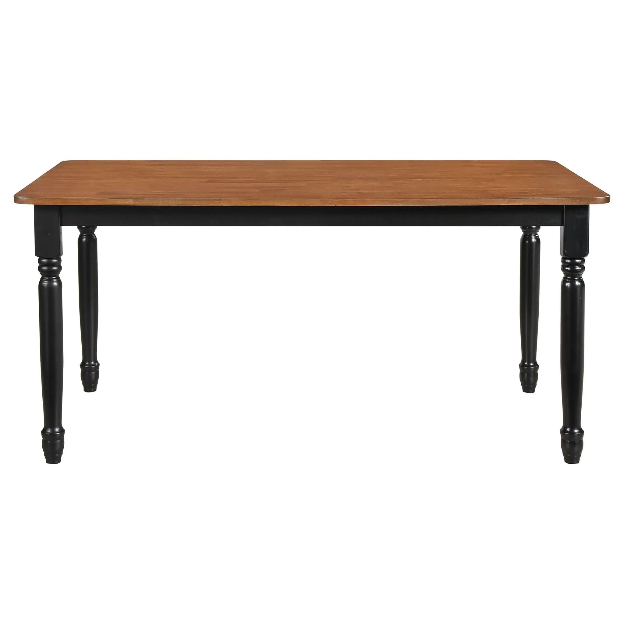 Hollyoak 5-piece Rectangular Dining Set Walnut and Black by Unique Piece Furniture