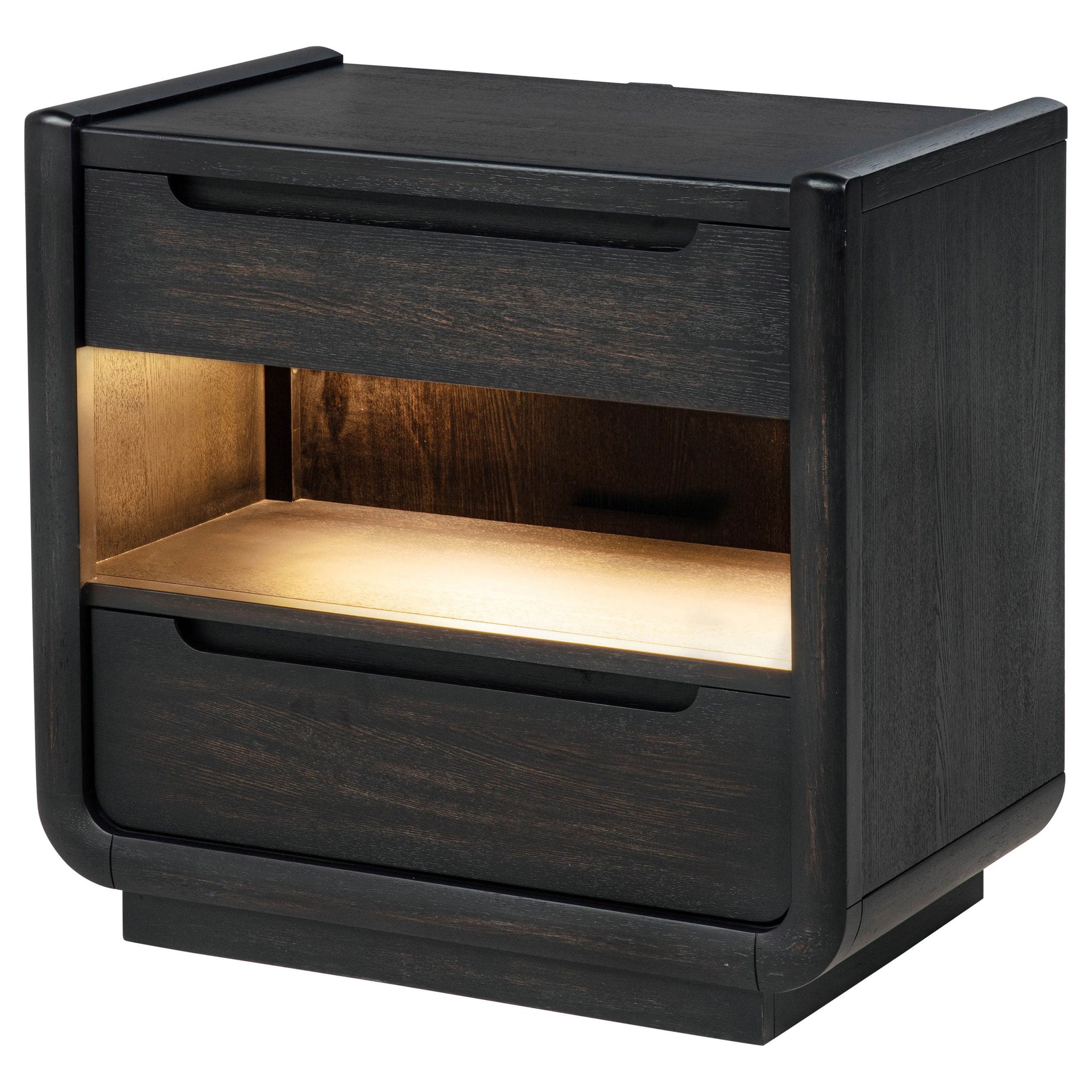 Bangor Burnished Nightstand by HouseOfZazla