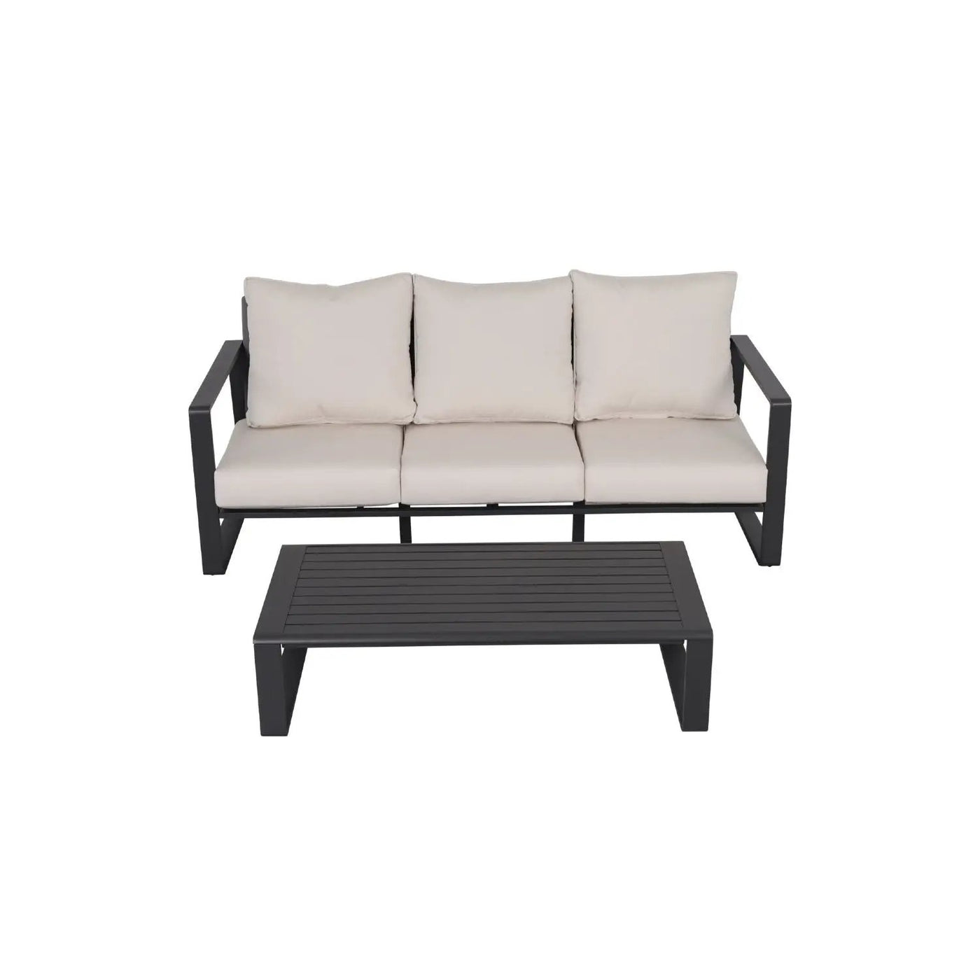Sofa With Rectangular Coffee Table by HouseOfZazla