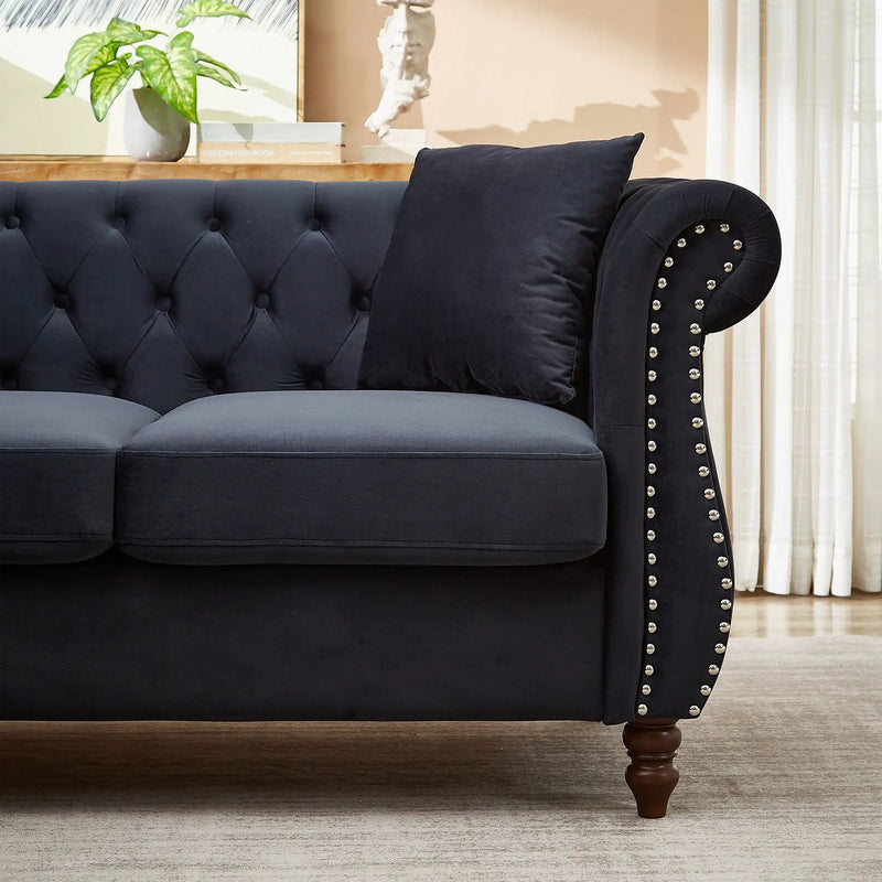 Streamline Modern L-Shaped Corner Sofa by HouseOfZazla